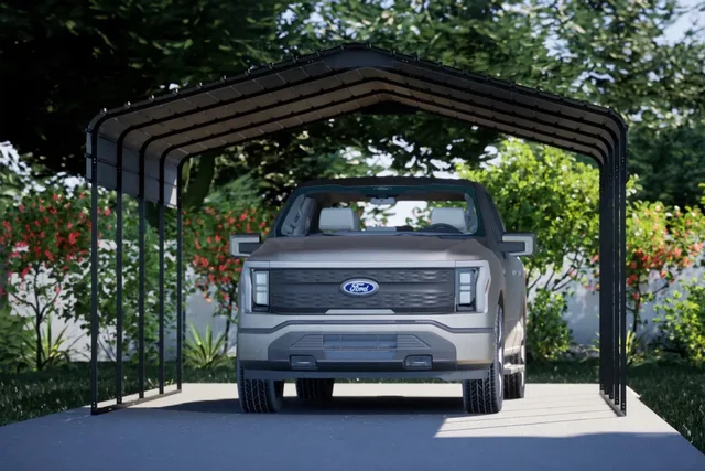 Metal Carport 12' 20' 7'