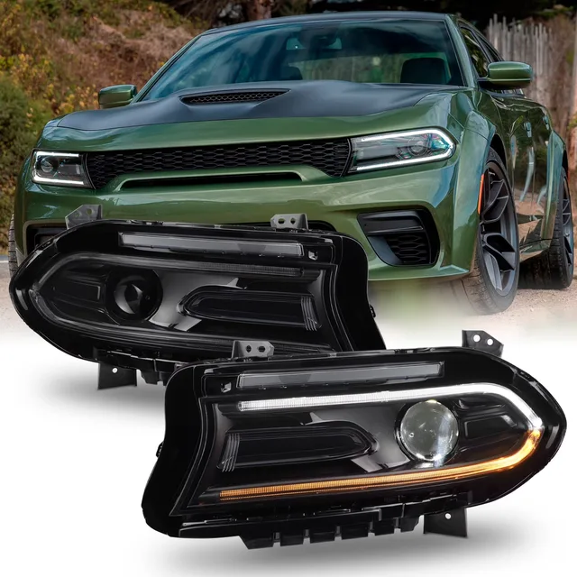 Projector Headlight led black