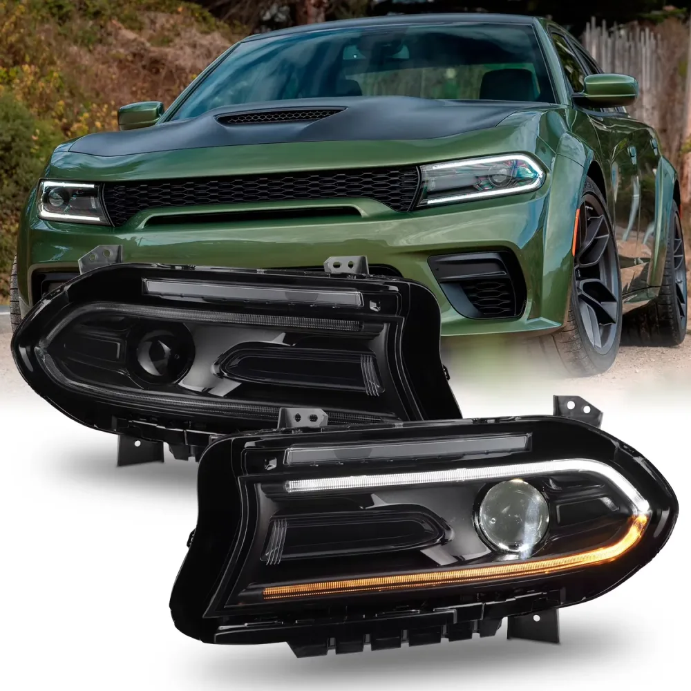 Projector Headlight led black