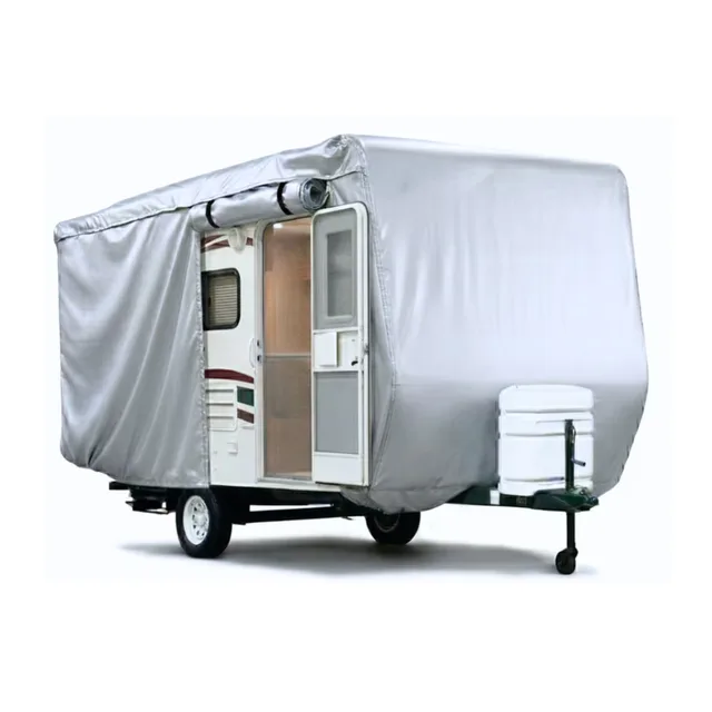 Travel Trailer 9' 10' silver