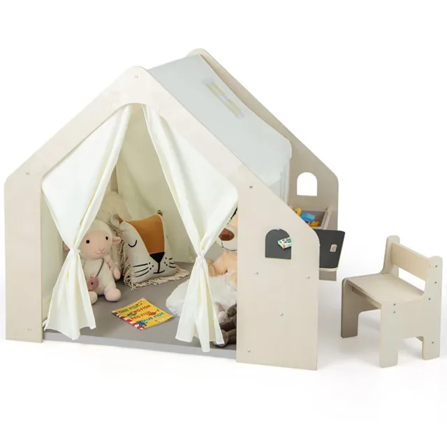 Play Tent beige 52" 38"