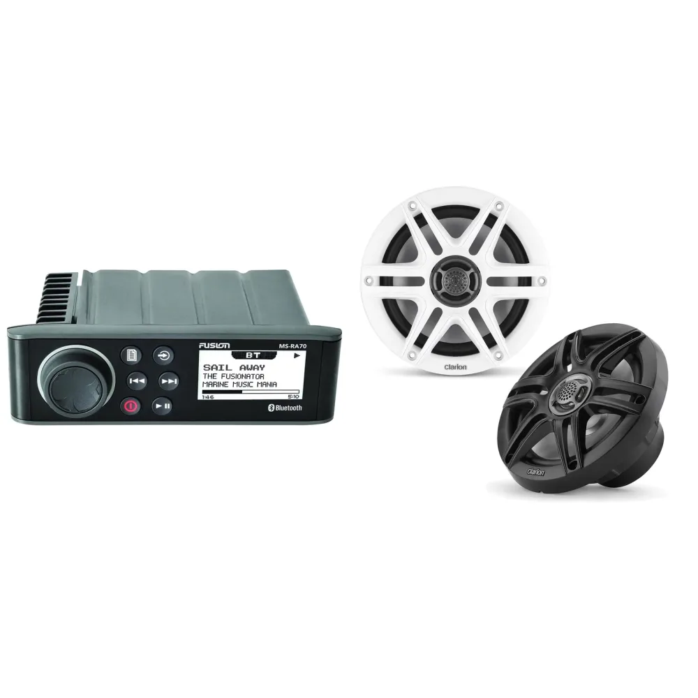 Speaker white black 200w