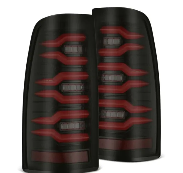 Light led black red