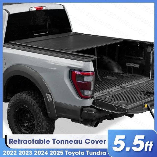 Tonneau Cover 5.5ft 500lbs black