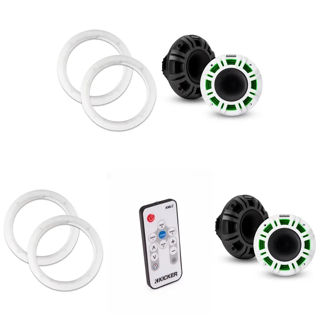 Speaker 2 pair 6.5" led