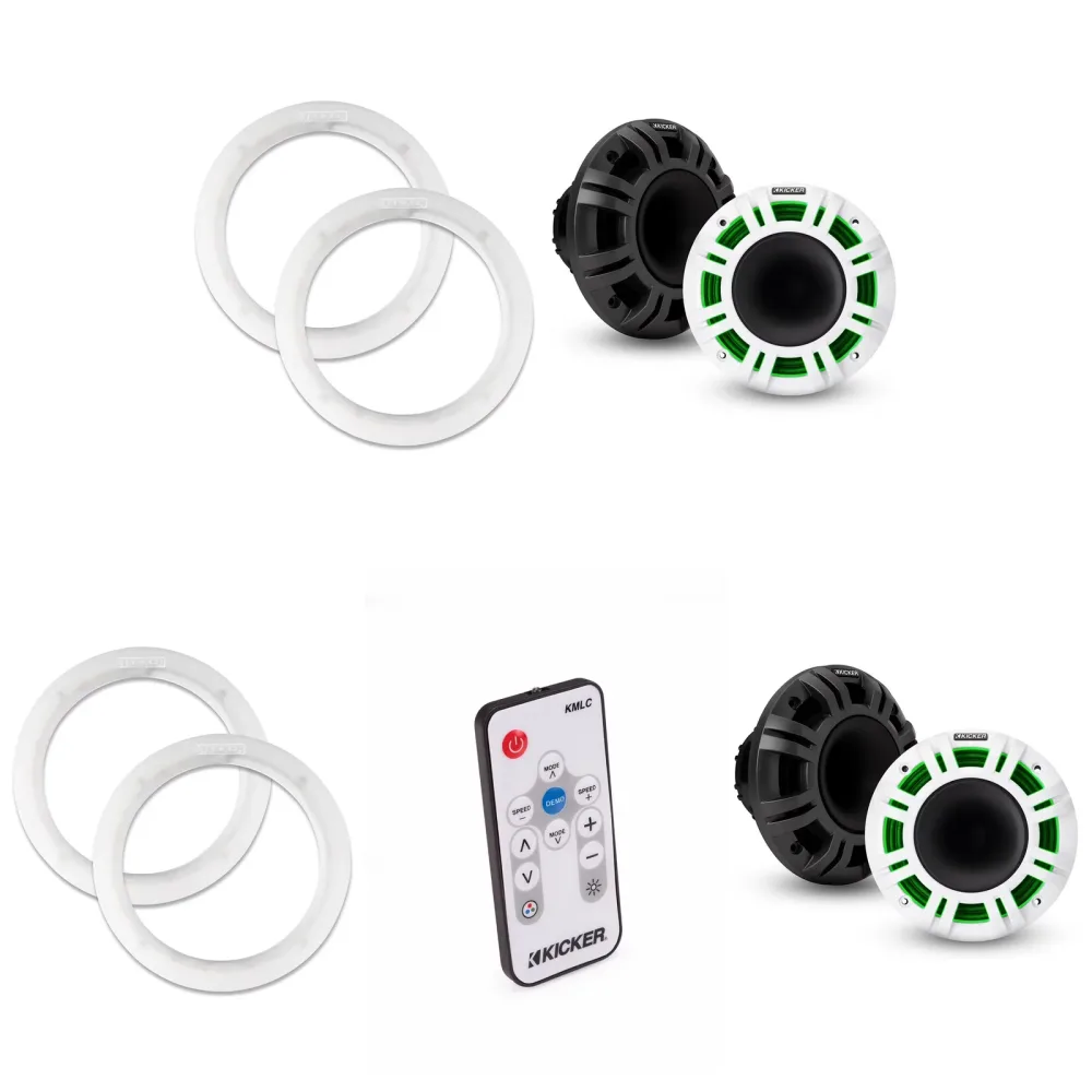 Speaker 2 pair 6.5" led