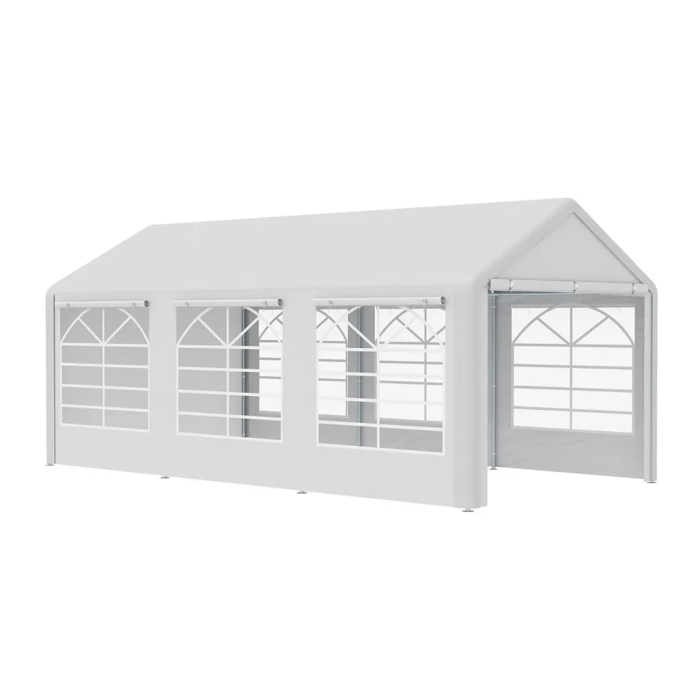 Gazebo Canopy 10' white 236.25"