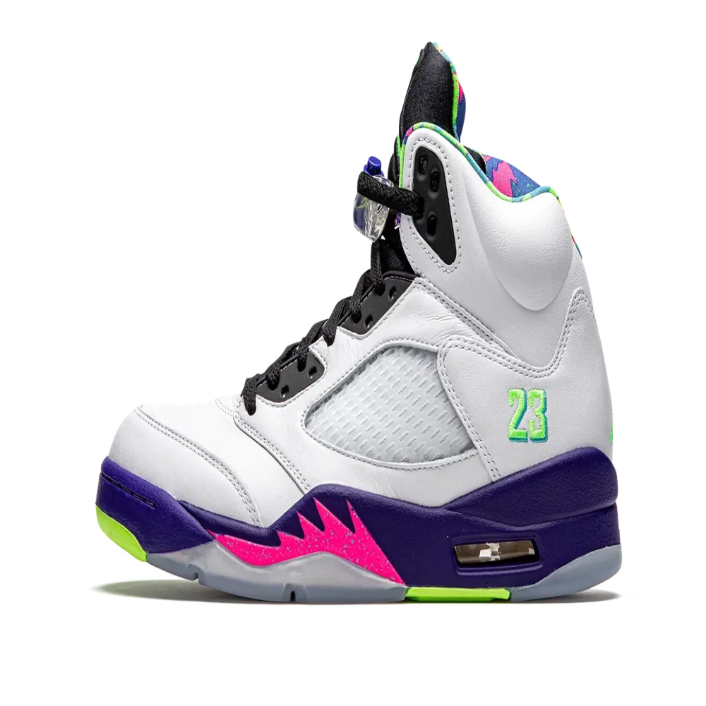 Basketball white green red