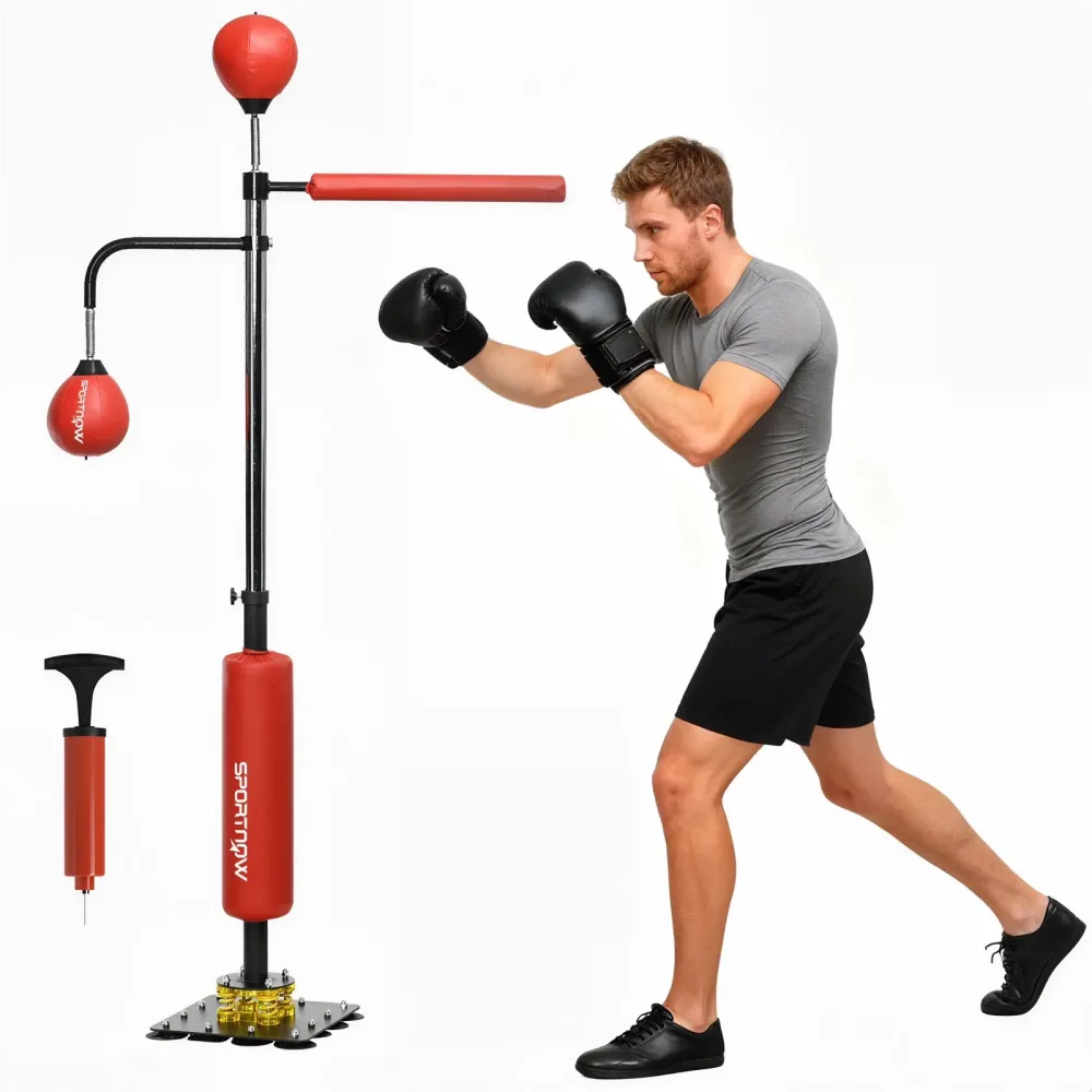 Boxing Bag 4.6' 6.7' adjustable