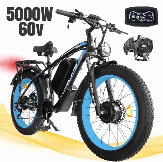 Electric Bike 5000w 60v 26"