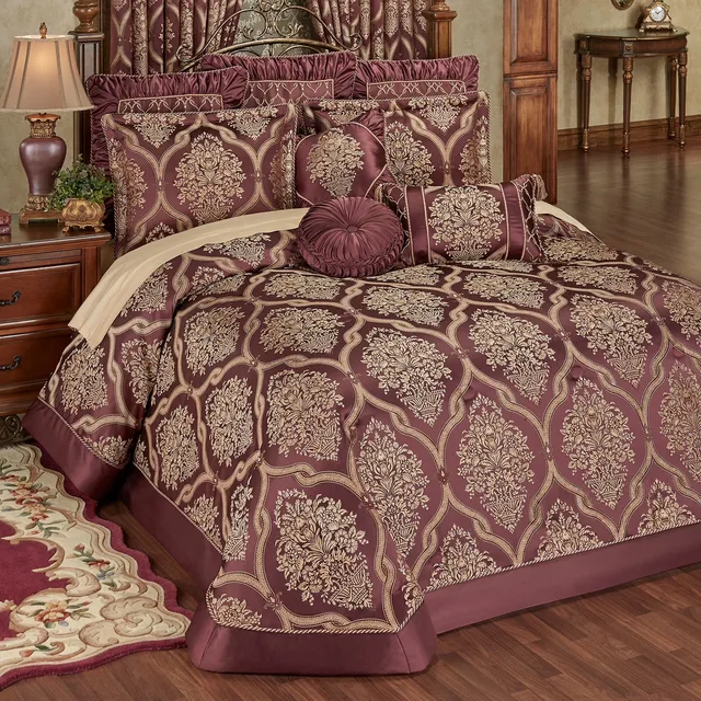 Bedding red 24 inch 108 inches