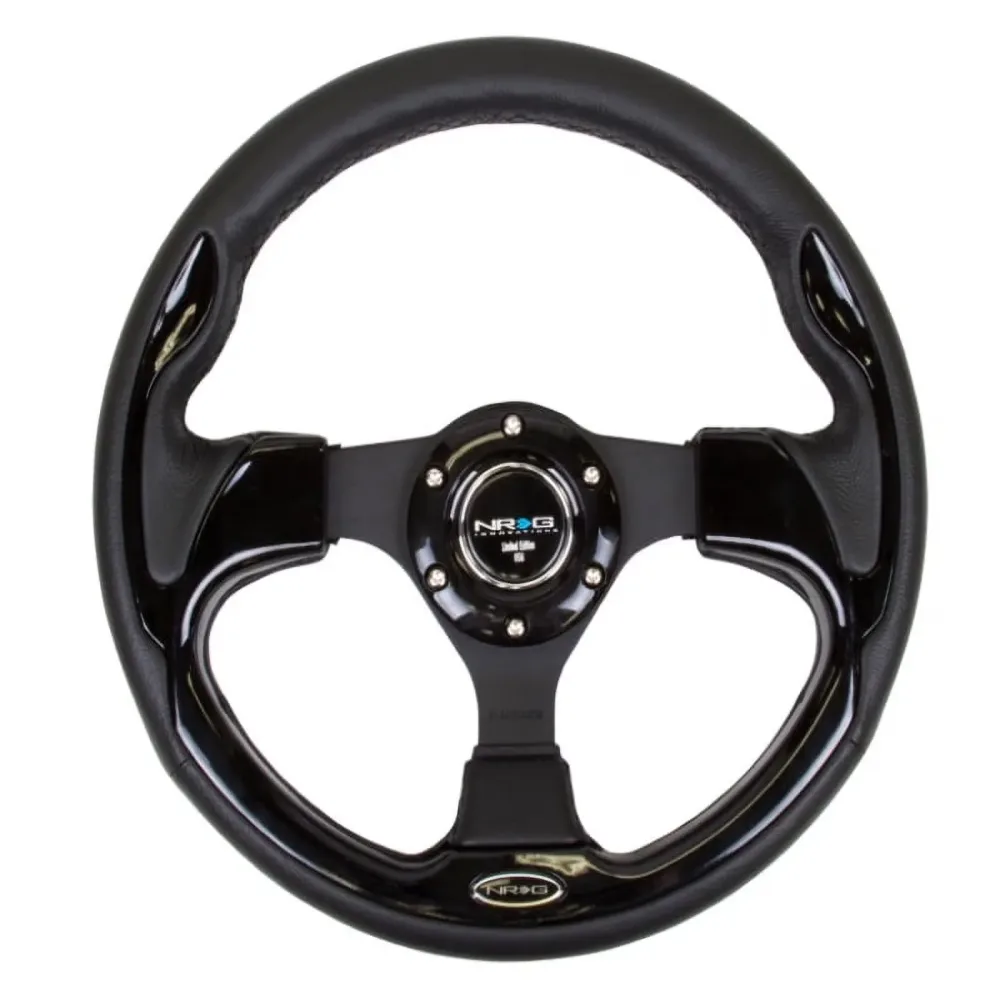 Reinforced Steering 320mm black 3.6 lb