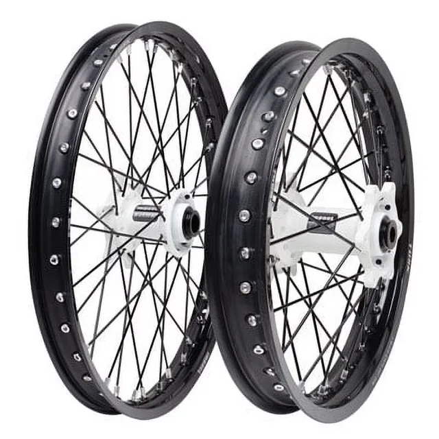 Wheel black white