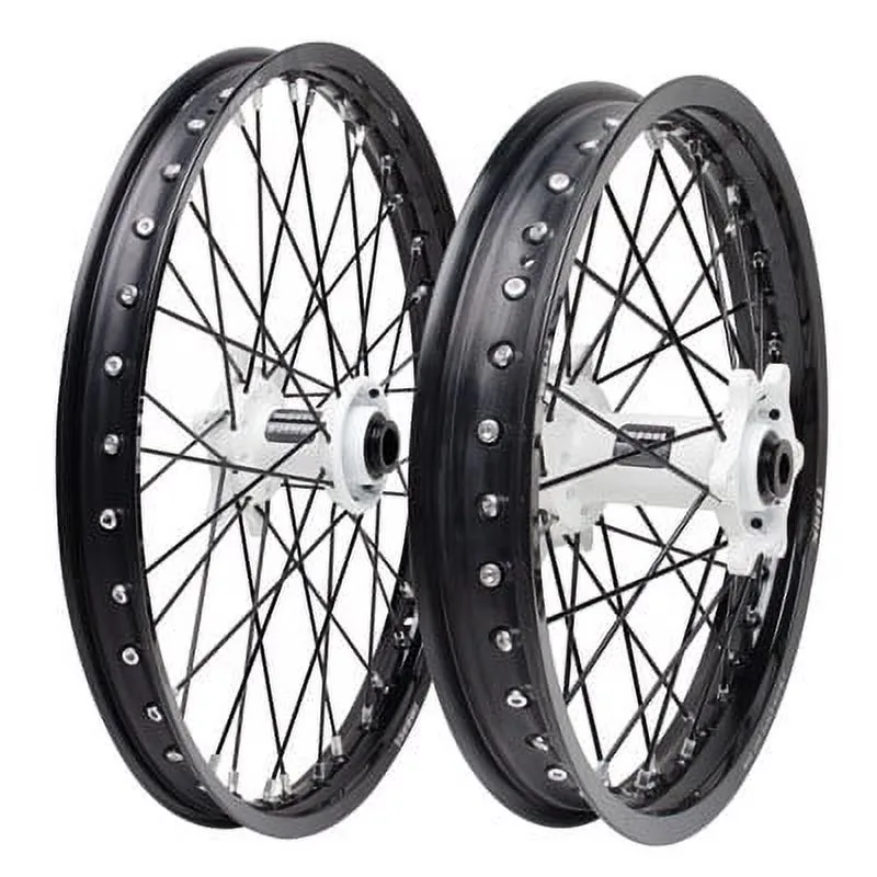 Wheel black white