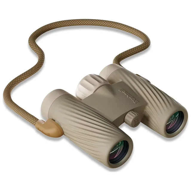 Compact Binoculars 25mm portable tan