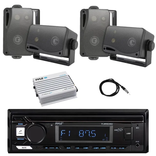 Audio Speakers 3.5' 200 watt bluetooth
