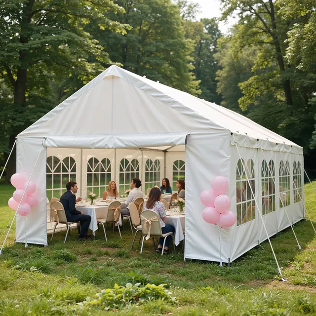 Carport Canopy 10' waterproof white