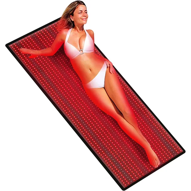 Mat adjustable red 63"