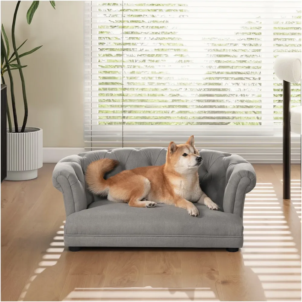 Sofa Bed 36.5 inch gray 4"
