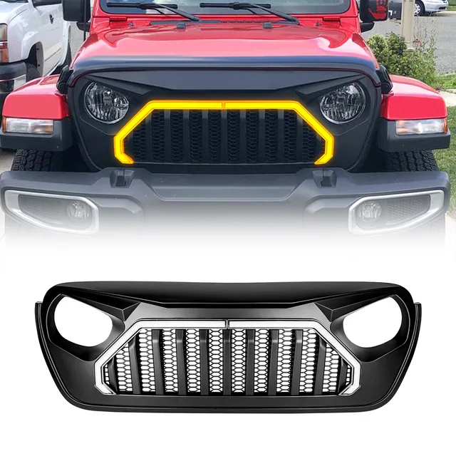 Grille led black