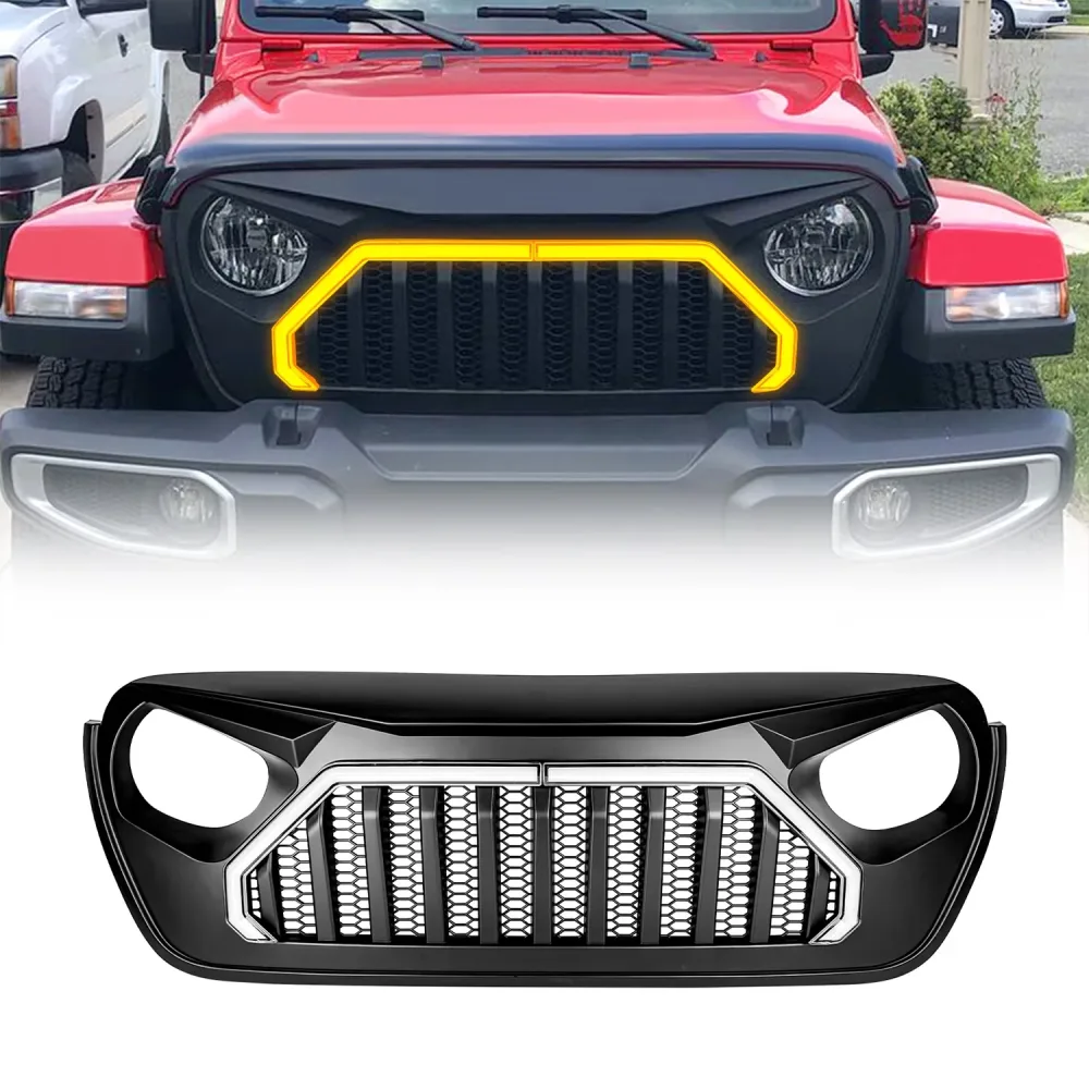 Grille led black