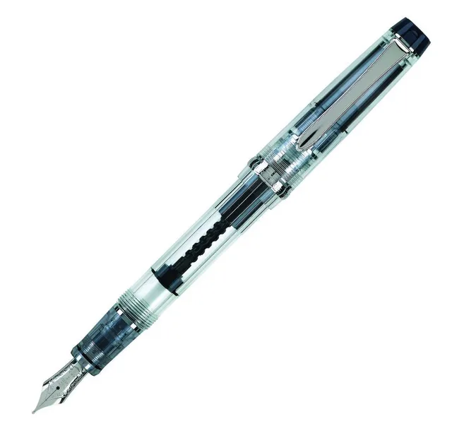 Fountain Pen black silver