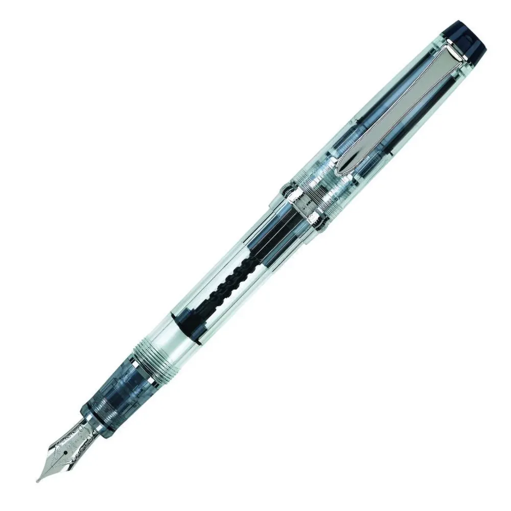 Fountain Pen black silver