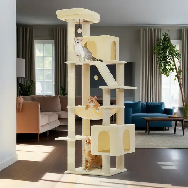 Furniture & Enrichment 71" gray beige