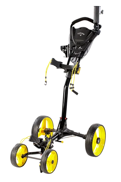 Cart portable black yellow