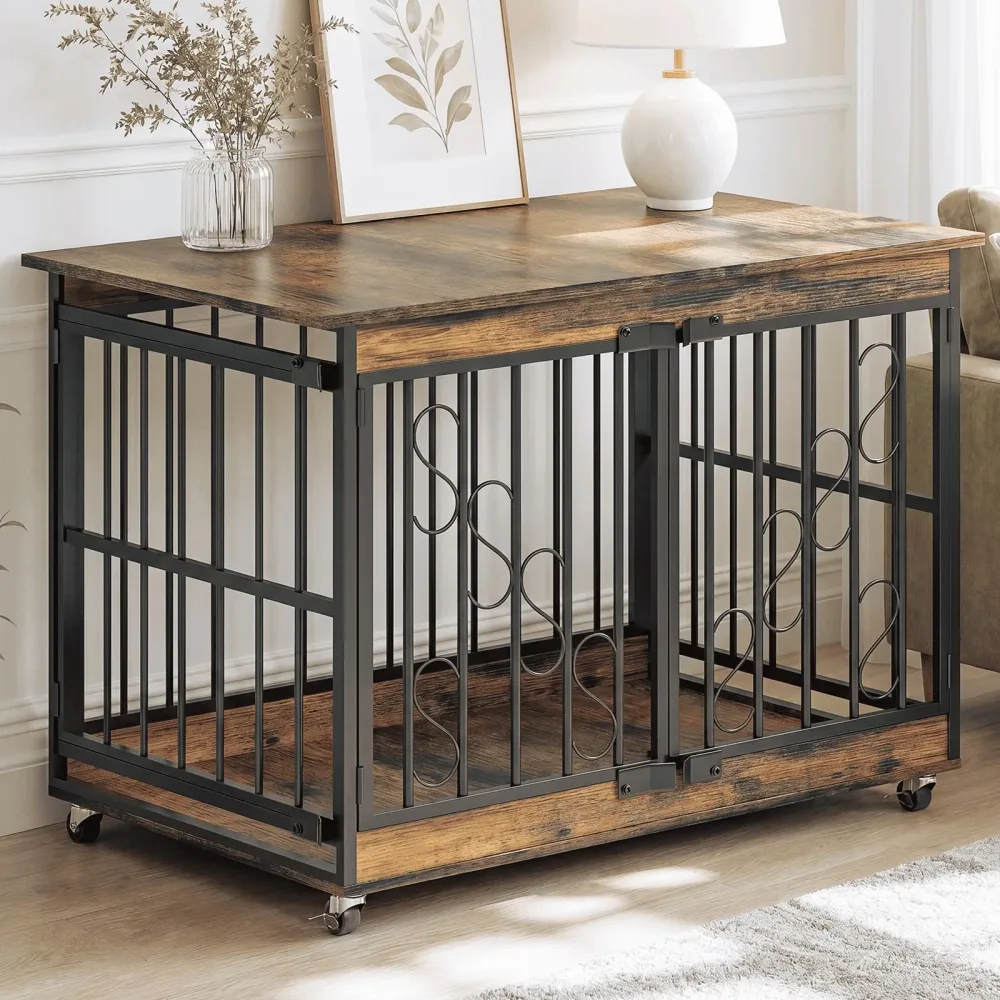 Dog Crate 48" brown 47"