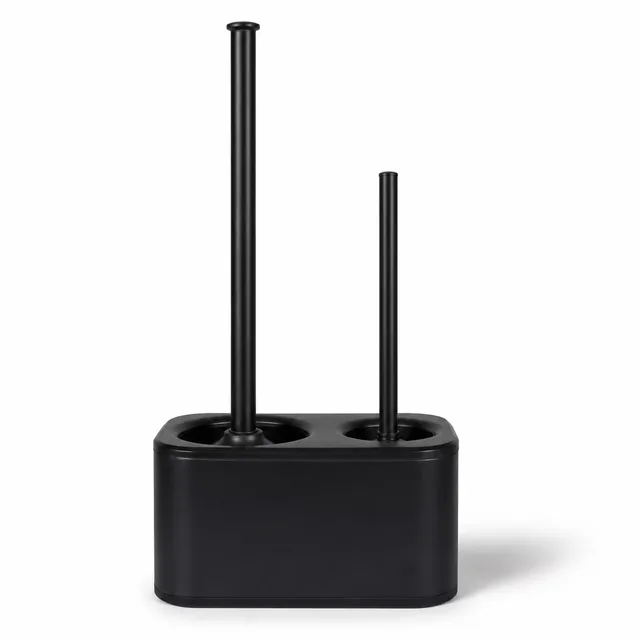 Bathroom black 19.50 inches heavy-duty