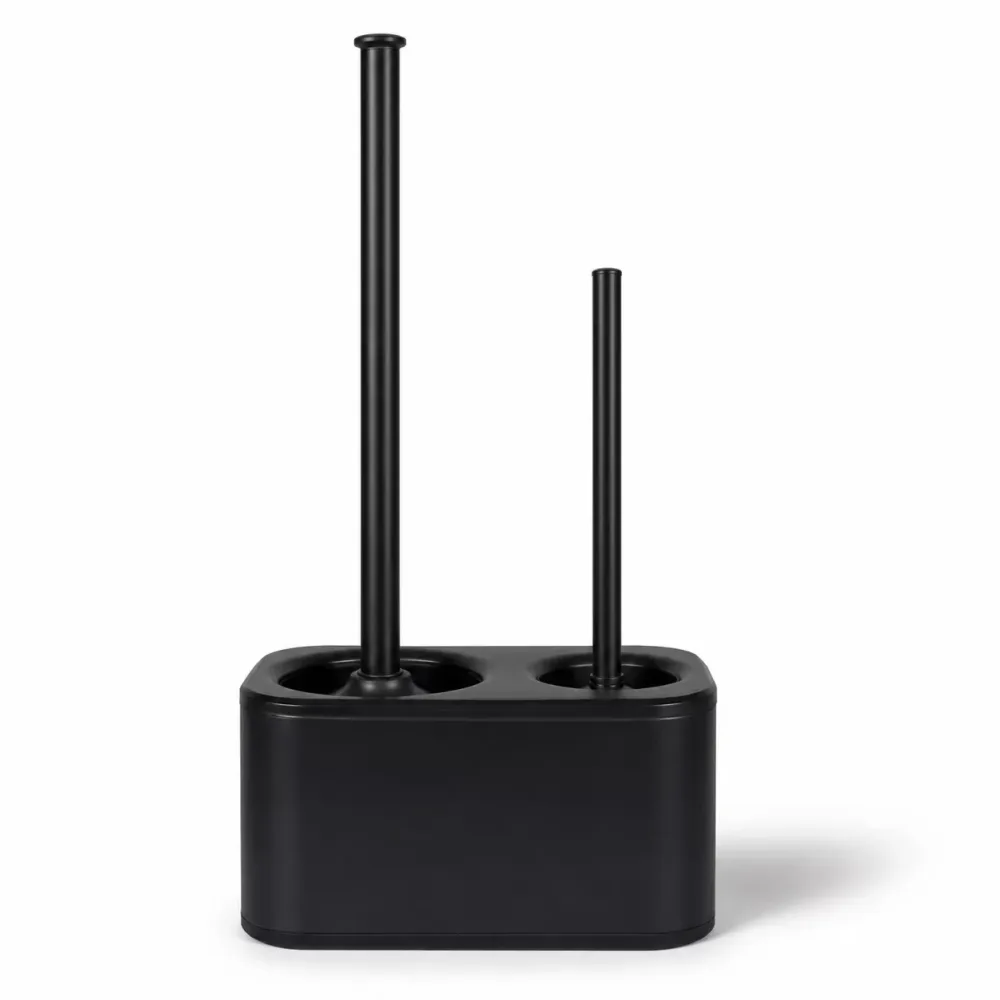 Bathroom black 19.50 inches heavy-duty
