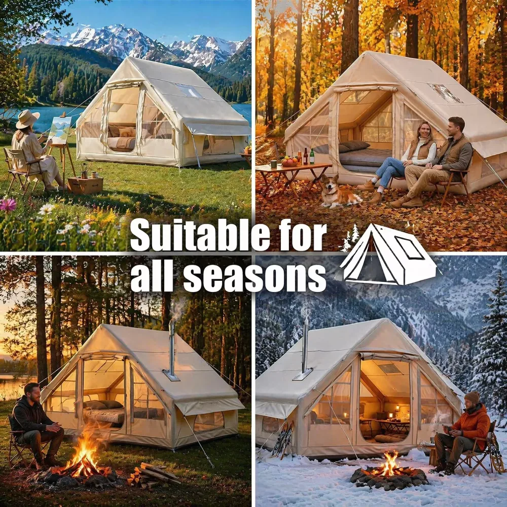 Inflatable Tent 6 person 6 people 78.74 inches