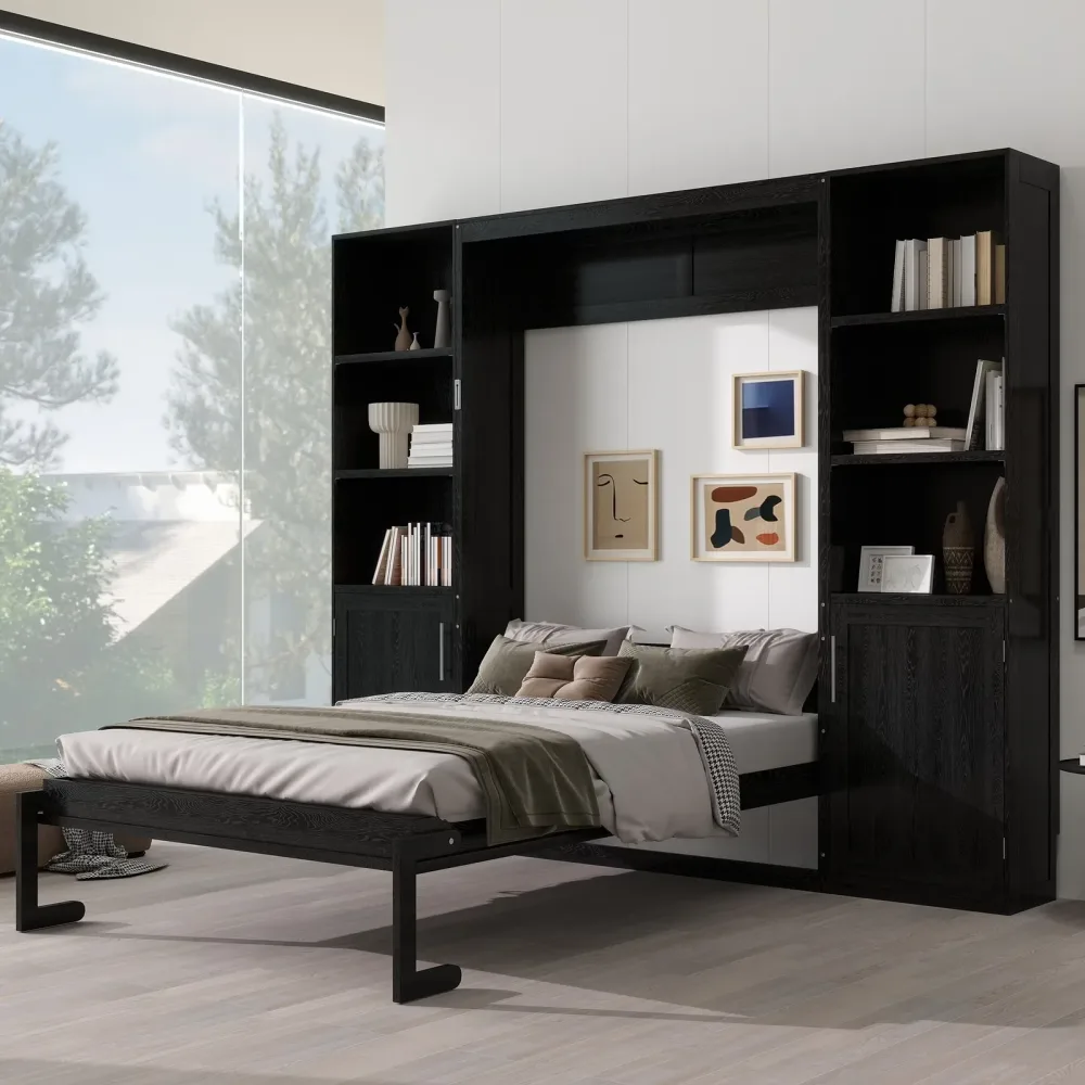 Bed black heavy-duty