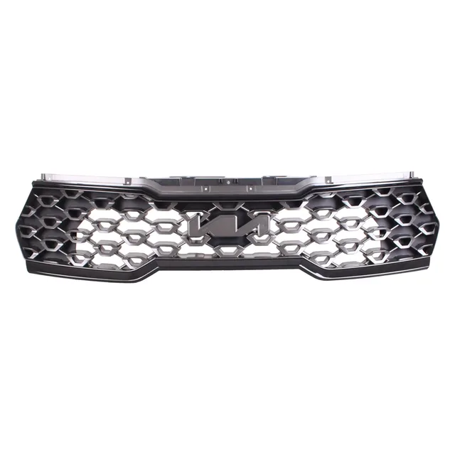 Grille silver black