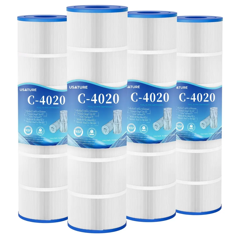 Pool Filter 4 pack 2" 7"