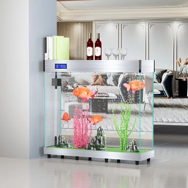 Fish Tank 42.5w silver 13.8in