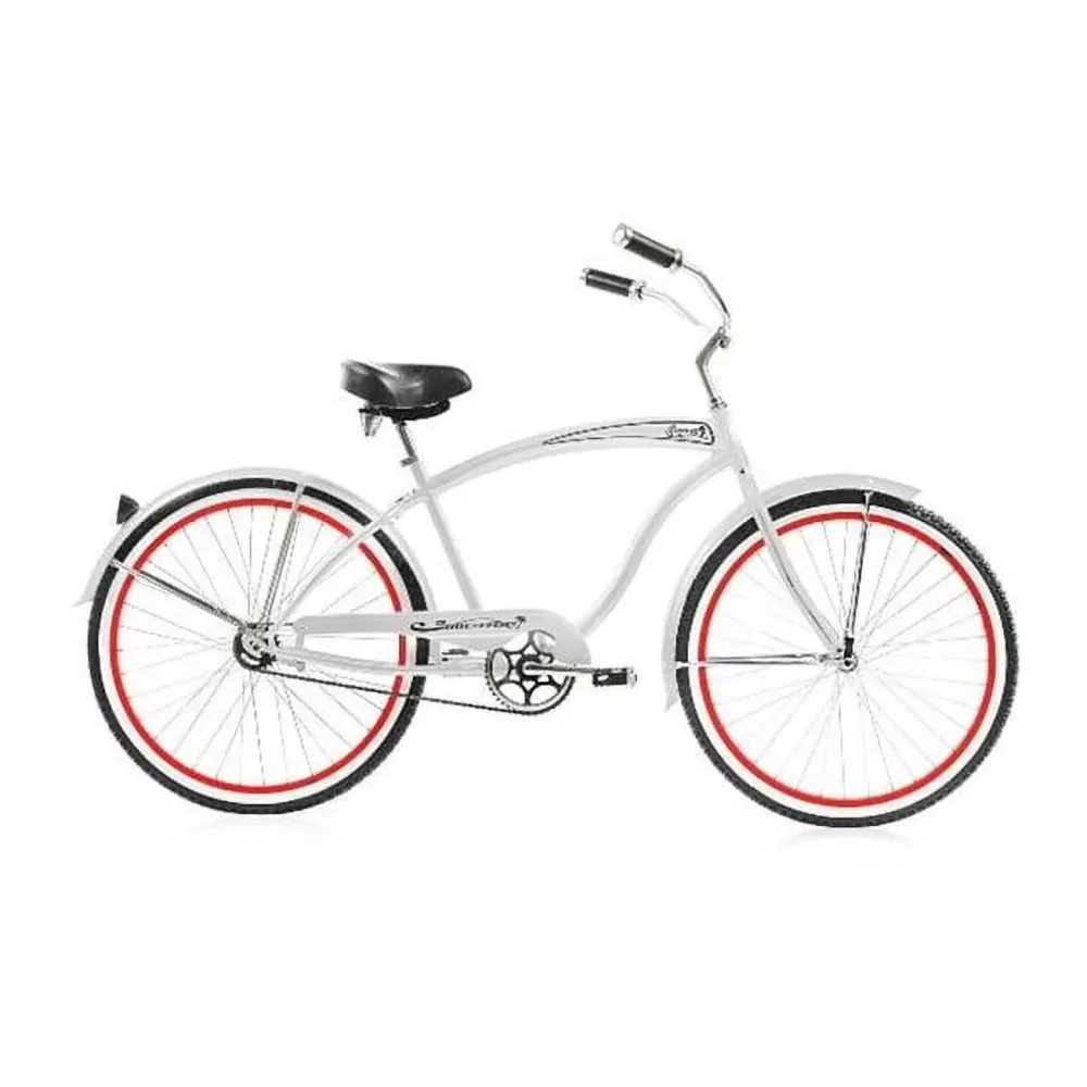 Adult Bikes 26 in white red