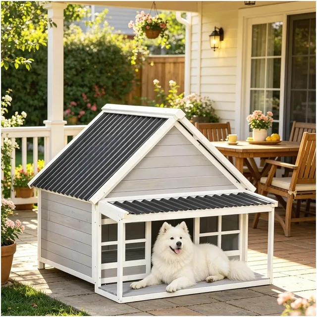 Crates & Gates gray white 60 lbs