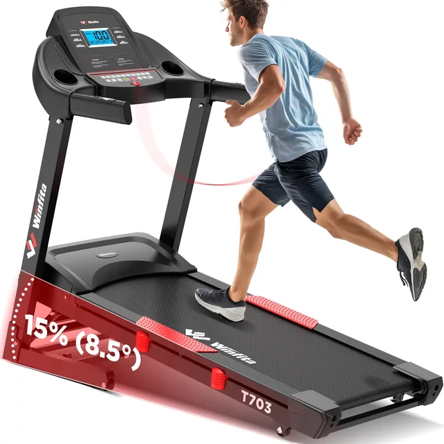 Folding Treadmill 3.5hp 300 lbs