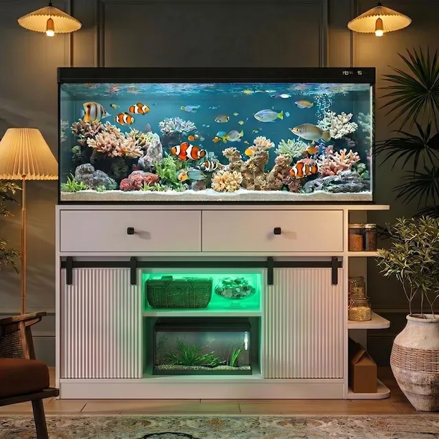 Fish Tank 55-75 gallon 1200 lb led