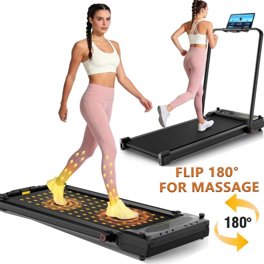 Pad Treadmill 2.5hp 300lbs foldable