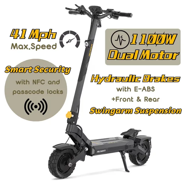 Electric Scooter 1100w 52v 4.5"
