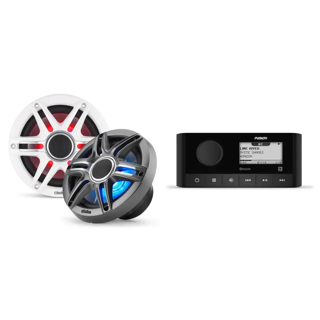Speaker white gray 180w