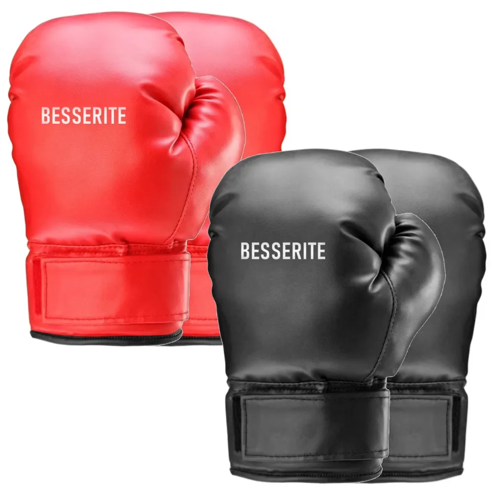 Boxing Gloves 2 pairs heavy-duty adjustable