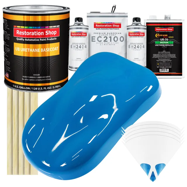 Auto Paint blue 1 gallon 2 gallons