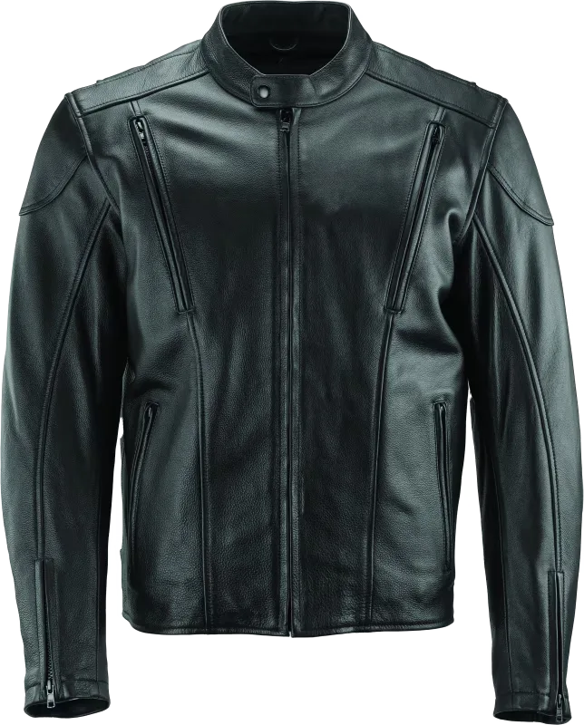 Leather Jacket black 5.9 lb