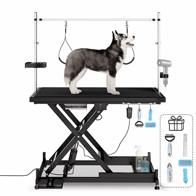 Pet Grooming 8-36 inch adjustable white