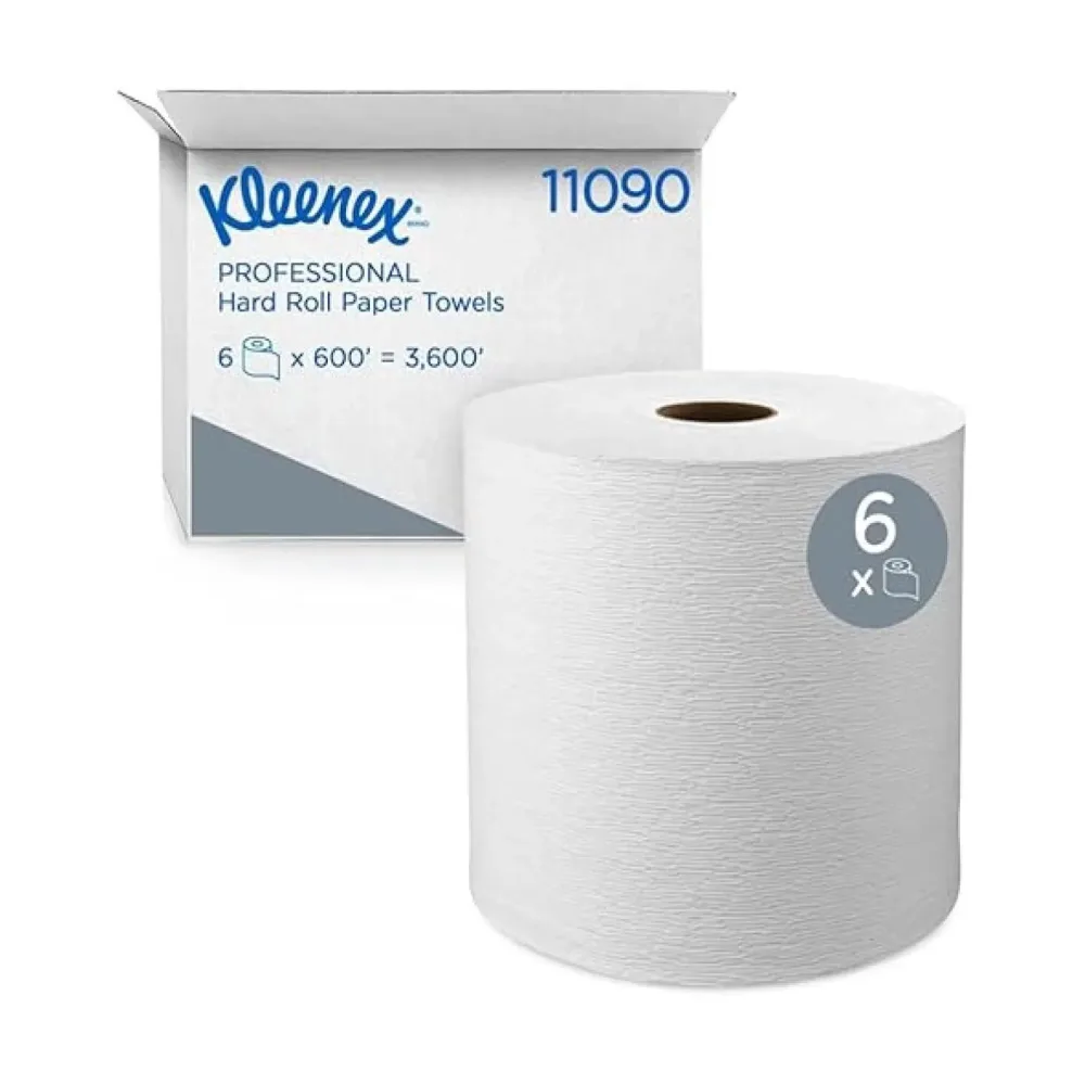 Roll Towel 8" 600' white