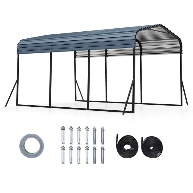 Carport 14.5 ft heavy-duty 10 ft